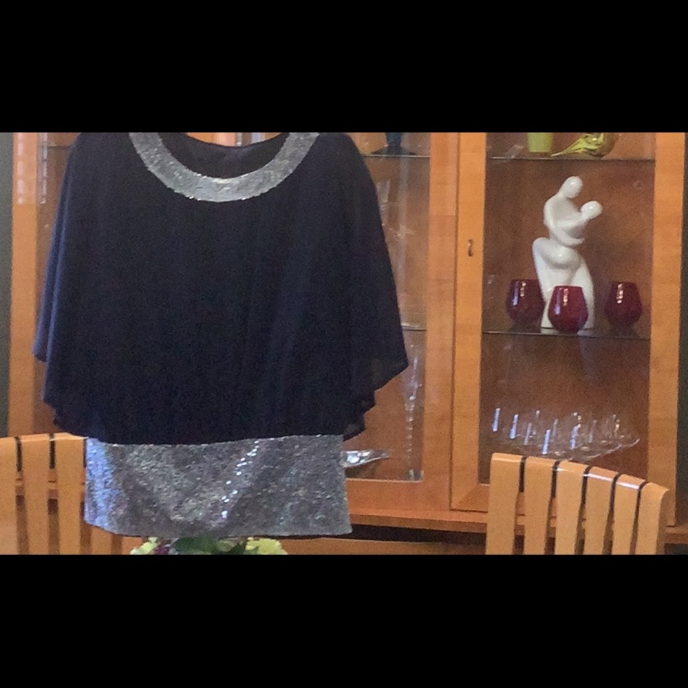 Cruise wear for fancy night sparkling and navy